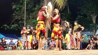 Kelucuan Bujang Ganong Ilham _ Pagelaran Reog Singo Brojo Jember