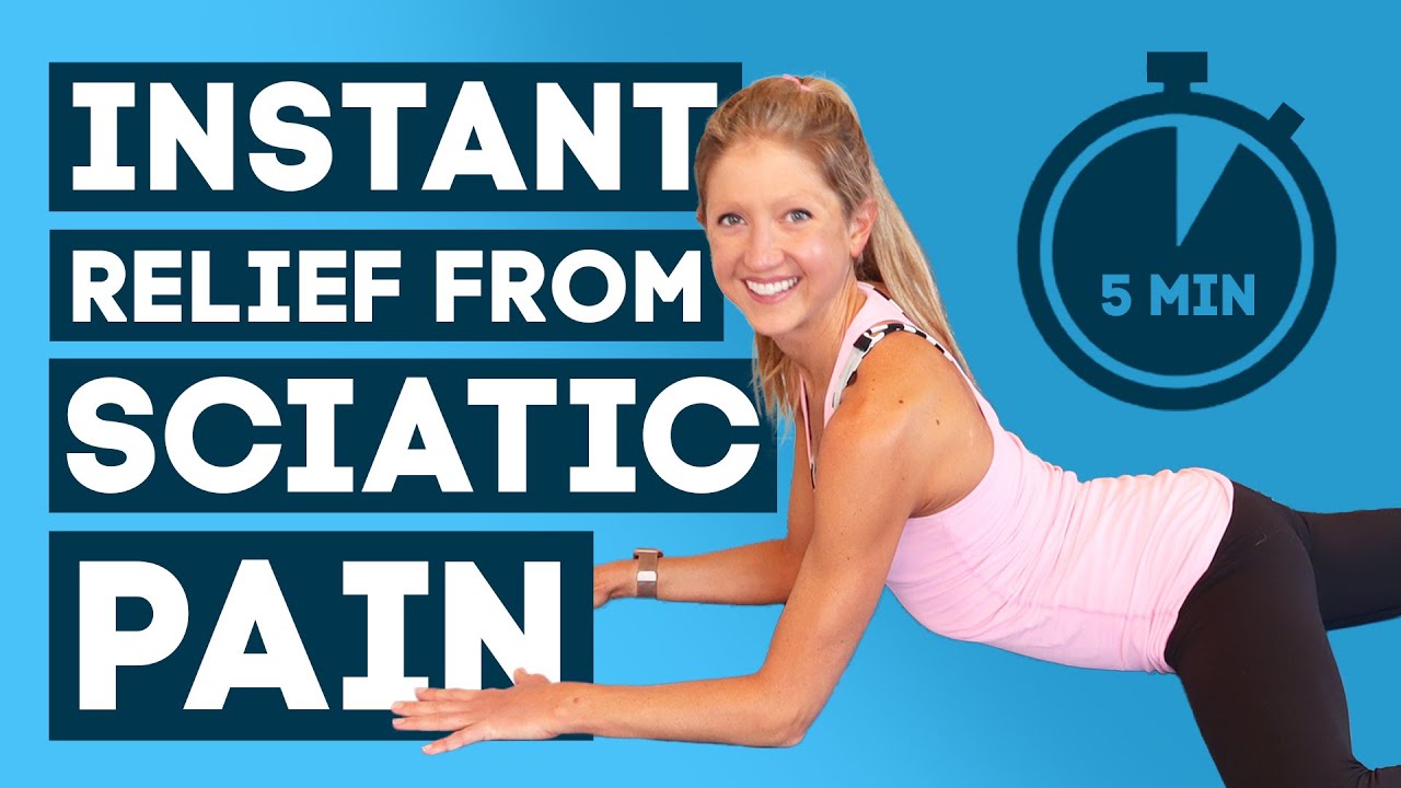 Get Rid Of Sciatic Pain - INSTANT RELIEF! (5 Minutes) - YouTube