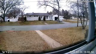 Security Camera Captures Unusual Home Intruder