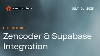Zencoder × Supabase: Turning Queries into Code