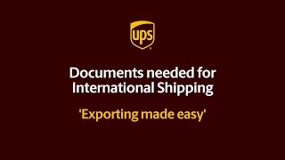 Export Documents for international shipping and common mistakes to avoid