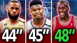 TOP 7 Highest Vertical Jumps In NBA History
