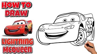 How To Draw Lightning McQueen | Cars #drawing #lightningmcqueen #pixarcars