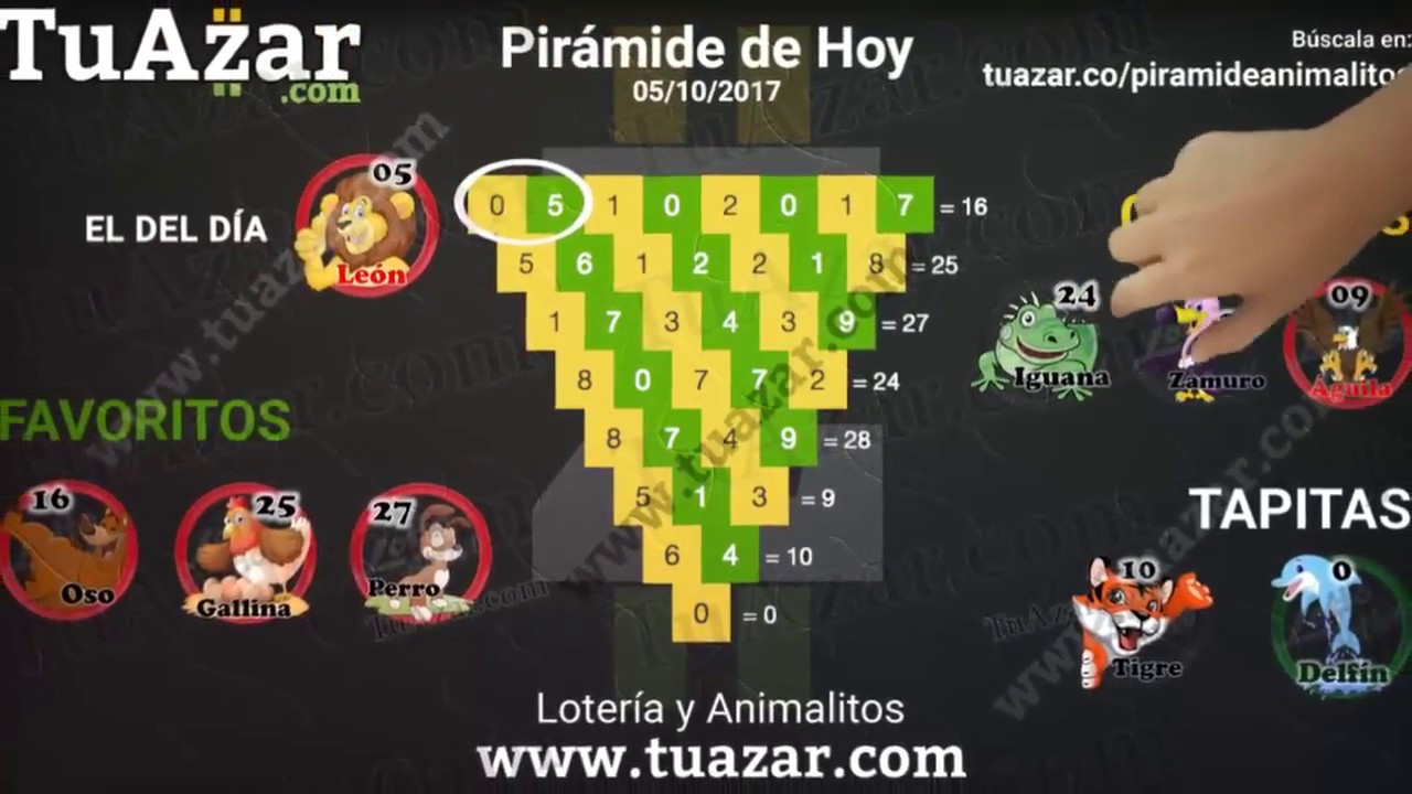 Datos De Lotería De Animalitos - 05-10-2017 - YouTube