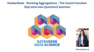 HackerRank - Revising Aggregations - The Count Function [Sql Interview Question] Solution