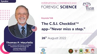 The C.S.I. Checklist™ app – "Never miss a step." | Thomas P. Mauriello