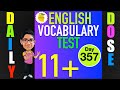 (Day 357) Vocabulary Words English Quiz | #Lessonade #shorts