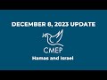 Dec 8 Update from CMEP's ED Rev. Dr. Mae Elise Cannon