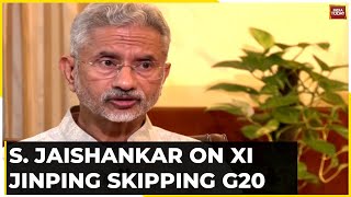 EAM S. Jaishankar Downplays Xi Jinping's Absence, Says Xi's Absence Has Nothing To Do With India