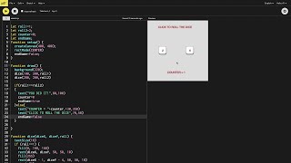 Dice Game - p5.js Tutorial