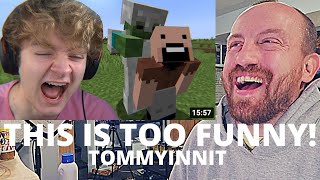 JUST HILARIOUS! TommyInnit Minecraft's New Funniest You Laugh You Lose... (REACTION!)