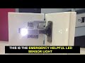 LED Sensor Hinge Light Lamp for Kitchen Cabinet Cupboard Closet Wardrobe White/Warm White