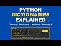 Python Dictionaries (Visually Explained) | Python Tutorial for Beginners #8
