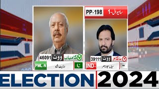 Final Result: | PP-198 PML-N Walayat Shah | General Election 2024 | Dunya News