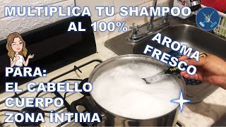 Multiplica tu shampoo al 100% - Aroma fresco - Para todo tu cuerpo