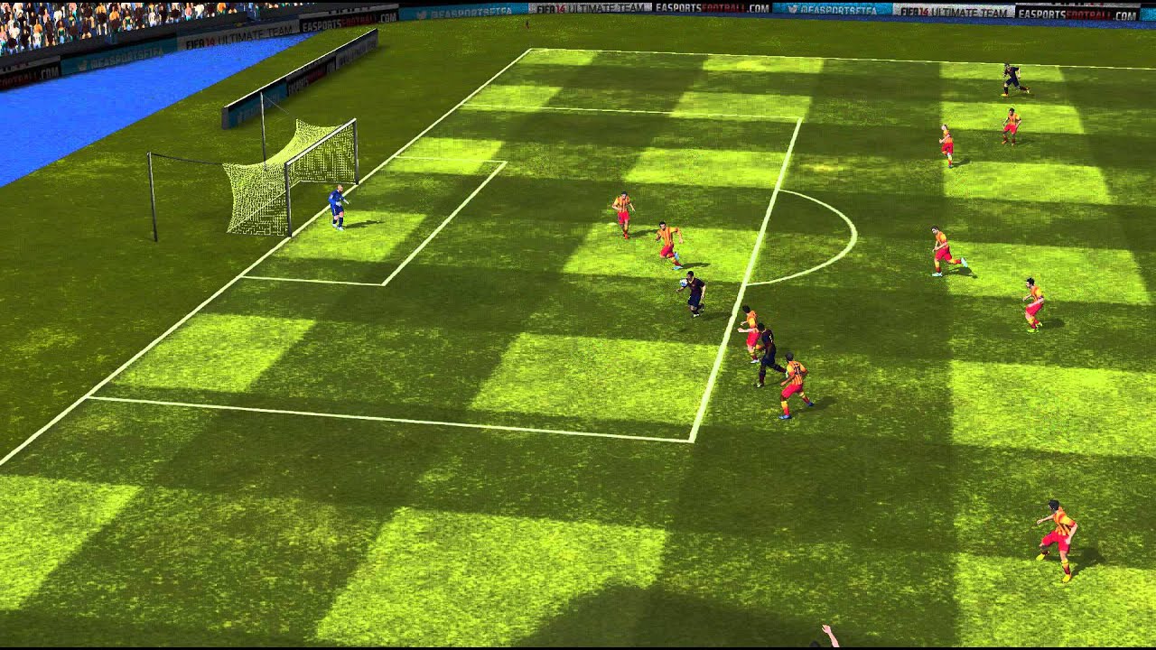 FIFA 14 Android - Barcelona VS FC Barcelona - YouTube