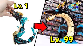 Lego ninjago level1 vs level99