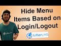 Change Menu Based on User's Login Status and User Role