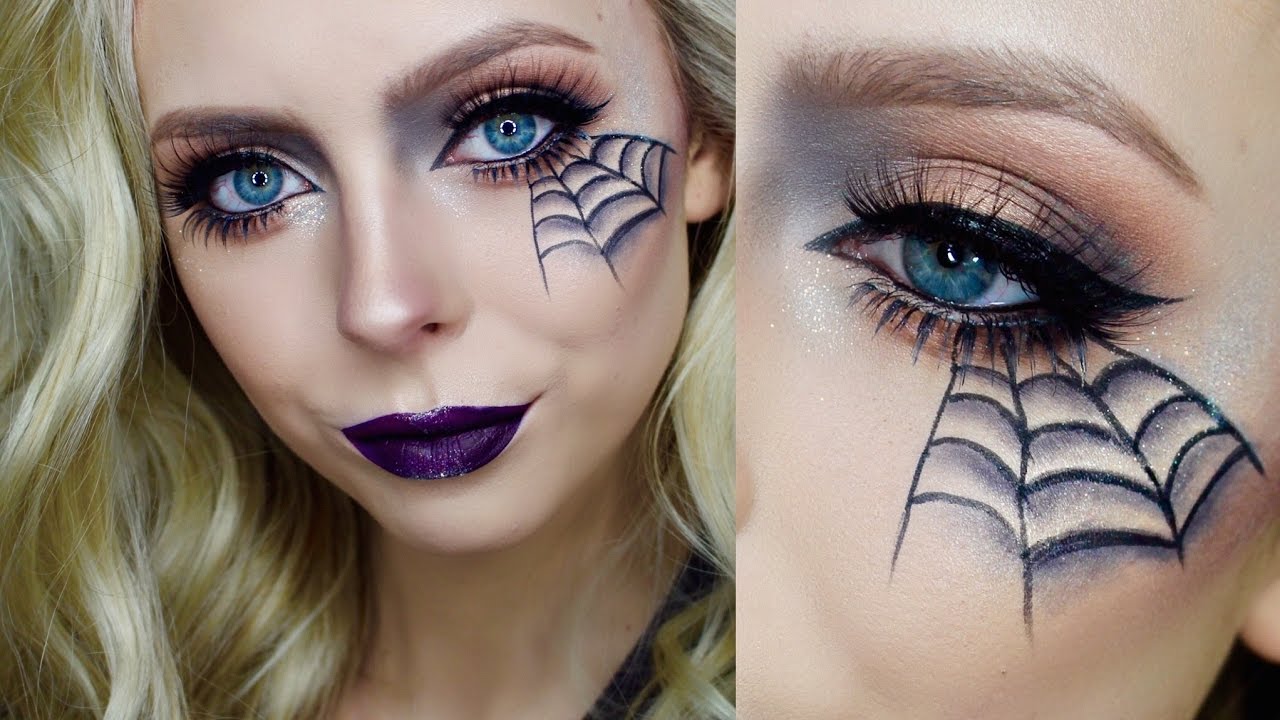 Quick Easy Halloween Makeup Cosmobyhaley Youtube