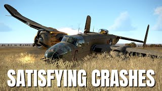 Satisfying Airplane Crashes, Runway Crashes & More! V268 | IL-2 Sturmovik Flight Simulator Crashes