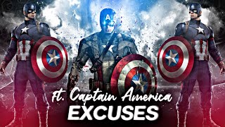 Excuses ft. Captain America | Captain America Status | Excuses Ap Dhillon #excuses #captainamerica