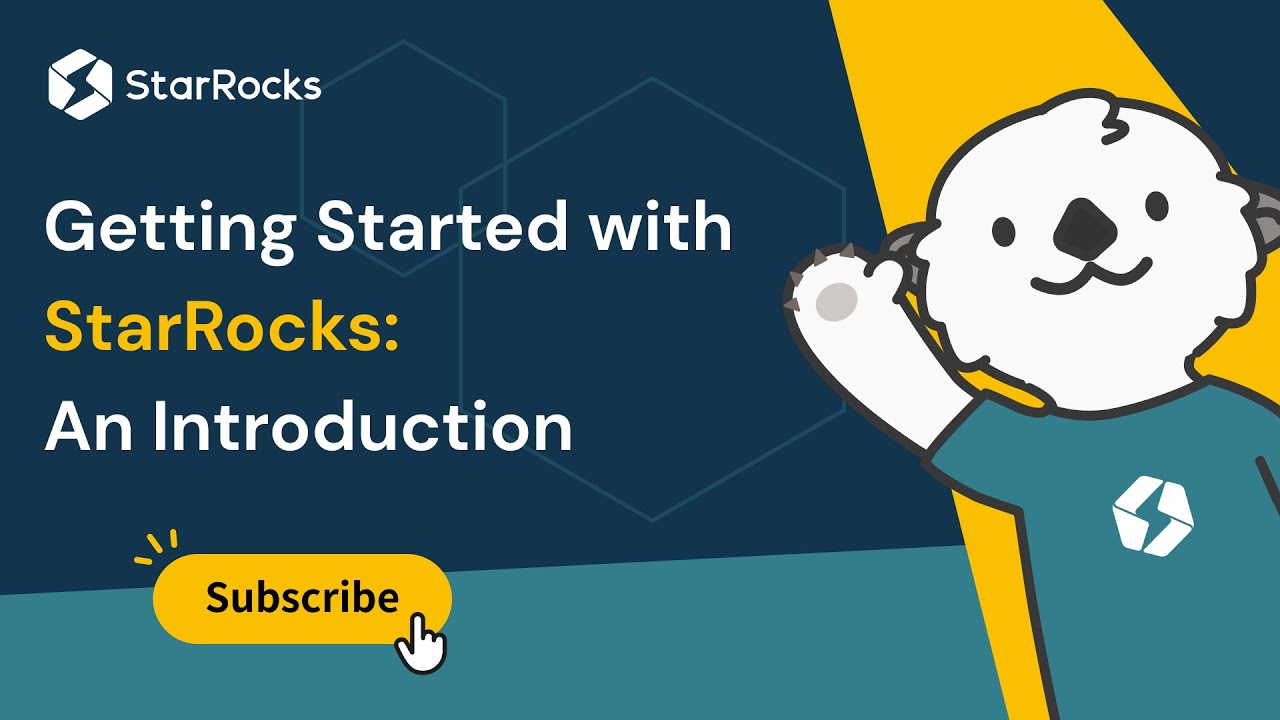 Getting Started With Starrocks An Introduction Youtube