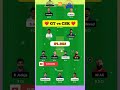 Gujarat vs Chennai IPL 2023 || gt vs csk ipl 2023 dream11 prediction today match | #shorts #cricket