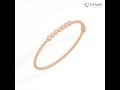 Aura Bead Bracelet (FZ-BR-677) lab-grown diamond bracelet by Fzami Diamonds.