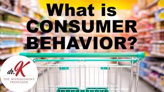 Consumer Behavior (CB): Intro & Terminology [Cengage/Ch. 1/Babin & Harris]