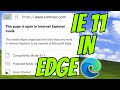 How to enable Internet explorer mode in Microsoft Edge