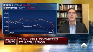 Elon Musk says he's 'still committed' to Twitter acquisition