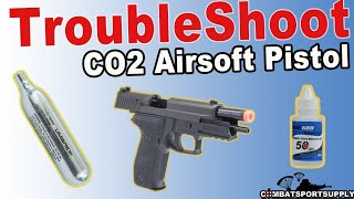 Airsoft CO2 Pistol Troubleshooting & Maintenance #airsoft