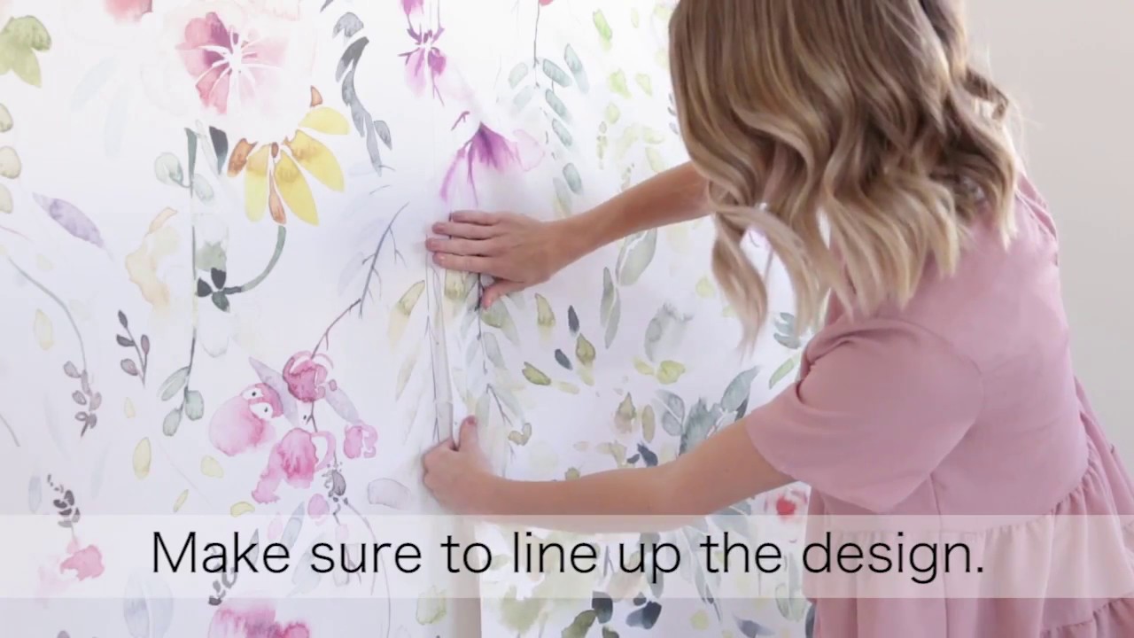 B Darling Wallpaper Installation - YouTube