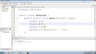 Beginning Java Tutorial: 13 Mathematical operator: Division