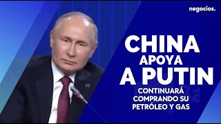 Última hora: China lanza un guiño a Putin: Mantendrá su cooperación energética con Rusia
