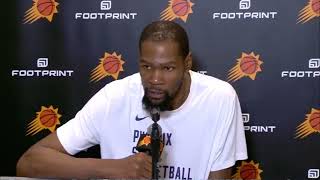 Kevin Durant PostGame Interview | Phoenix Suns vs Cleveland Cavaliers