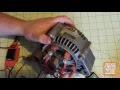 Alternator to motor conversion howto