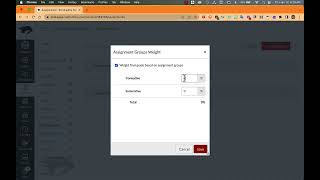 Using Assignment Groups as Weighted Categories