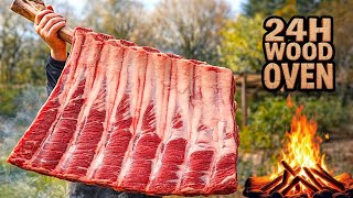 24H Cooking This GIANT Meat... CRAZY Result! 😱