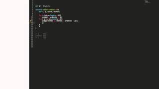 Fundamentals of Javascript - Selection Sort Algorithm