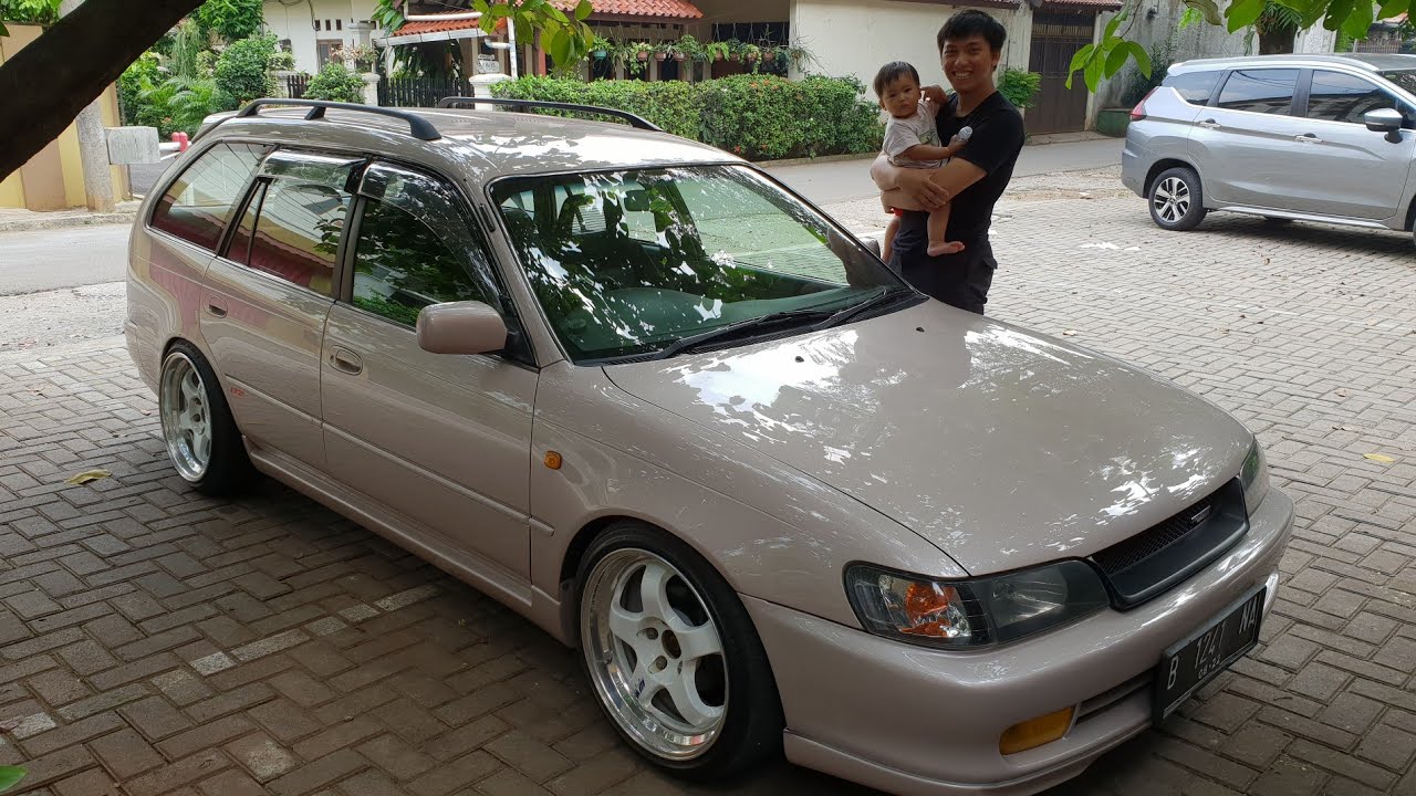 In Depth Tour Toyota Corolla Touring Wagon Ae101 1995 Indonesia