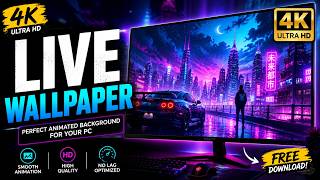 🔥 “4K Live Wallpaper – Relaxing Animated Background for PC | Free Download”