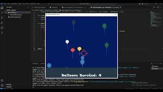 Balloon Shooting Game in Python | Pygame Project Tutorial