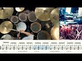 (Only Drum Sound)I`m In Love With You(동영상악보)-The 1975-유한선-일산드럼학원,화정드럼학원,드럼악보,,drumsheet,drumscore