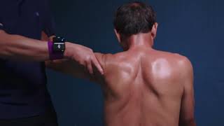Deep Tissue Back Therapy ASMR | No Talking. DAY 8 TREATMENT LIMITTED MOBILITY IN RIGHT ARM.