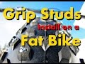 Grip Studs: Unbox & Install in Fat Bike Tires and Boots