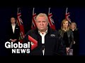 Coronavirus outbreak: Ontario Premier Doug Ford unveils new support for front-line workers | FULL