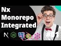 Nx Monorepo building a Integrated App with React #03