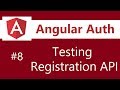 Angular Authentication Tutorial - 8 - Testing User Registration with Postman