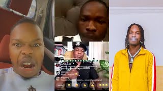 End SARS. Naira Marley Fights With Police Commissioner Frank Mba On Live Chat Full Video